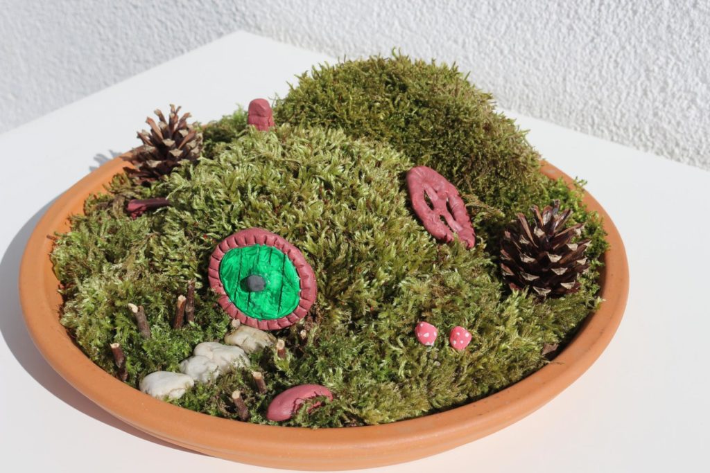 DIY Hobbit Miniaturgarten basteln - DIY Blog