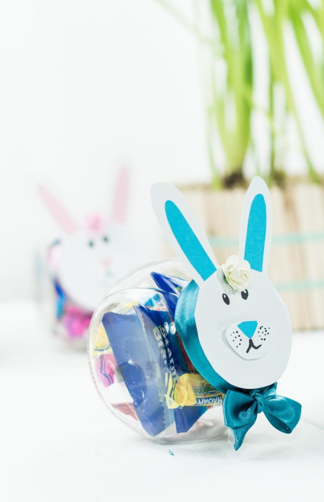 DIY Ostergeschenk im Glas basteln - schöne DIY Geschenkidee zu Ostern